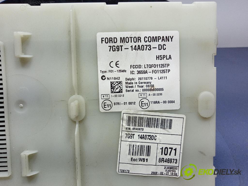 Ford S-max 2008 skříňka Pojistky 7G9T-14A073-DC