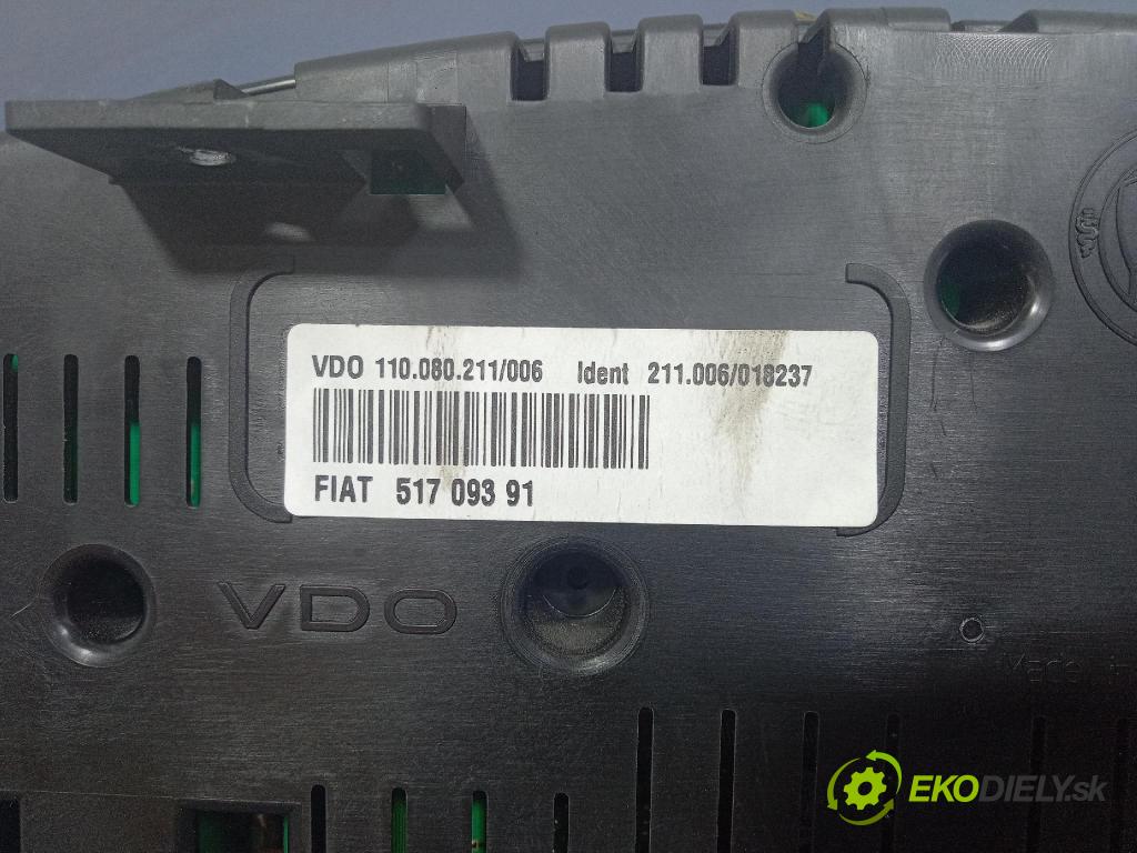 Lancia Ypsilon 2003 Přístrojová deska 51709391