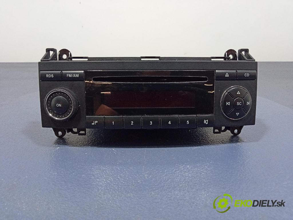 Mercedes A-Klasa 2006 Radio I Navigácia: A1698200386