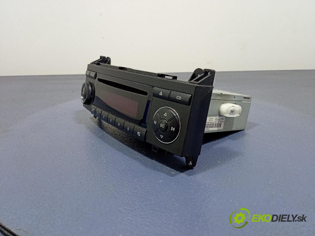 Mercedes A-Klasa 2006 Radio I Navigácia: A1698200386