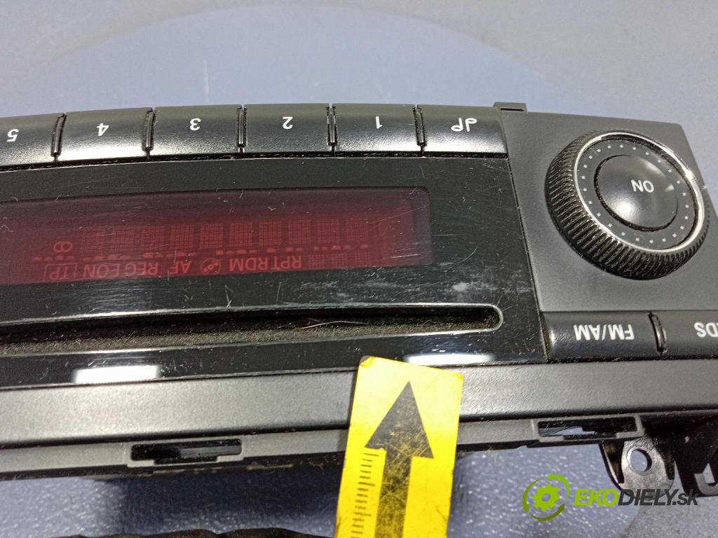 Mercedes A-Klasa 2006 Radio I Navigácia: A1698200386