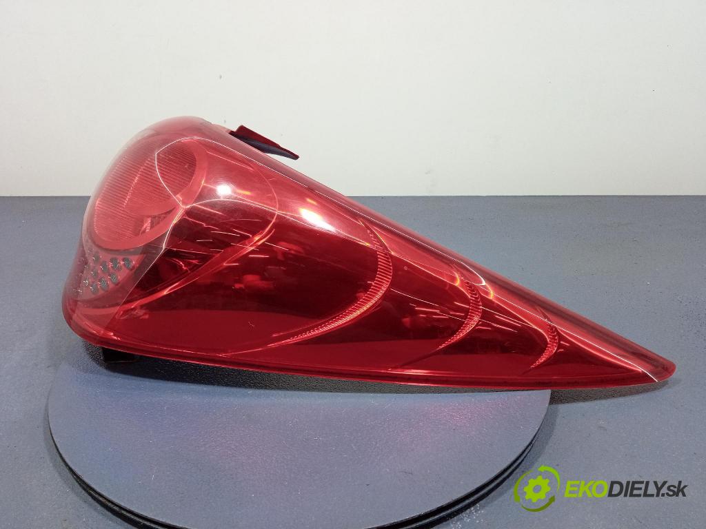 Peugeot 207 2008 svetlo / reflektor zad Prava: Vonkajsia: 9680157980