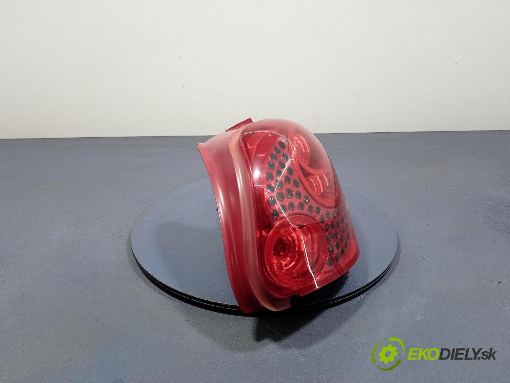 Peugeot 207 2008 svetlo / reflektor zad Prava: Vonkajsia: 9680157980