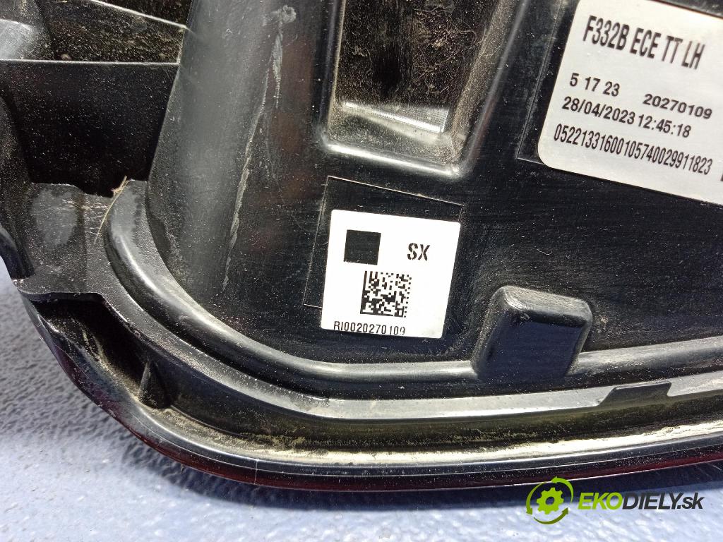 Fiat 500 2023 výztuha narazník Zad: