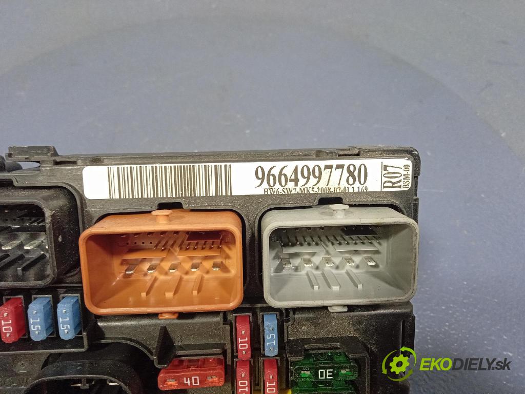 Peugeot 207 2008 riadiaca jednotka Motor: 9665291180
