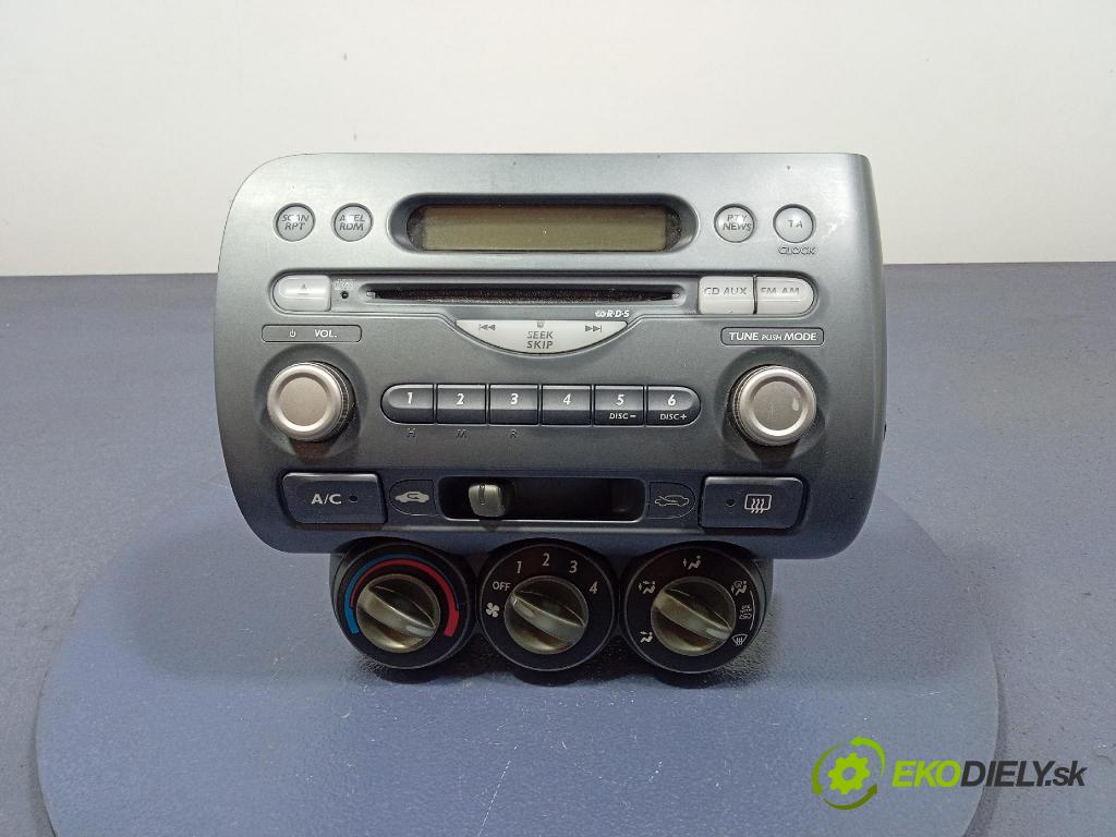 Honda Jazz 2003 Radio I Navigácia: 39175-SAA-G110-M