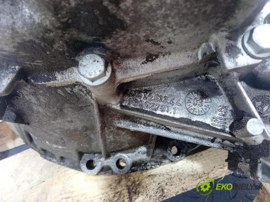 Fiat Bravo 2007 převodovka Ozubené kola: Manualna 73502791.1