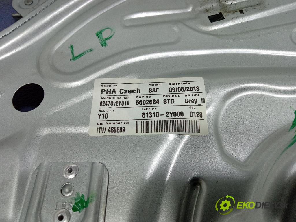 Hyundai Ix35 2013 mechanizmus okna Okná: Predné Vľavo: 82470-2Y010