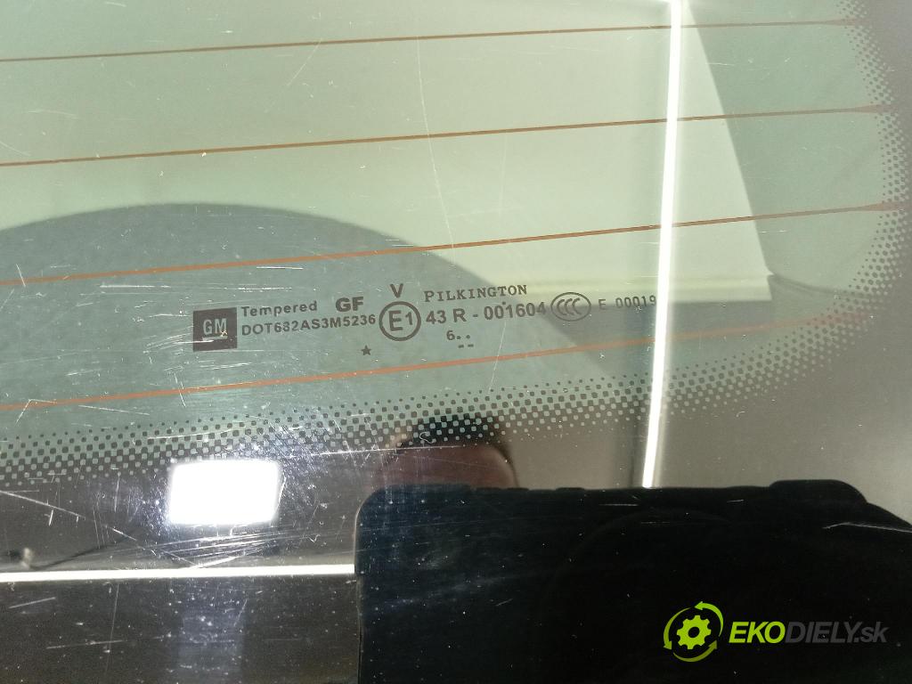 Opel Zafira 2007 zadna dveře kufra: kufra: