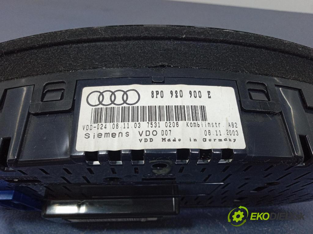 Audi A3 2004 prístrojovka/ budíky 8P0920900E
