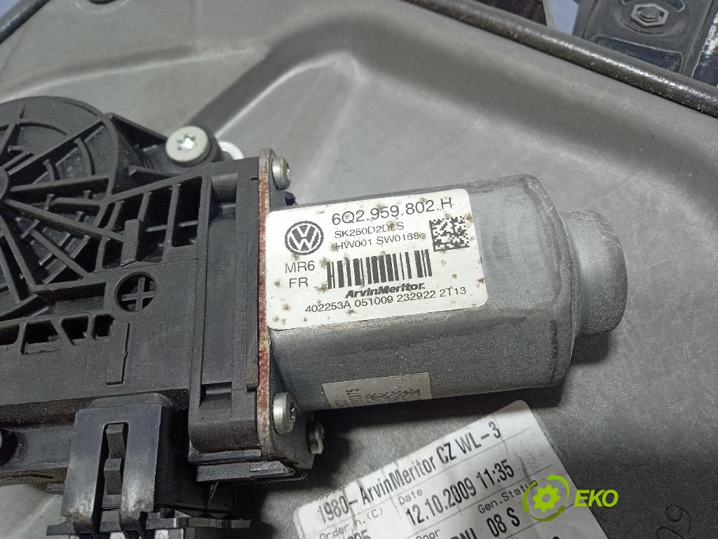Skoda Fabia 2009 mechanizmus okna Okná: Predné Vľavo: 5J1837401G