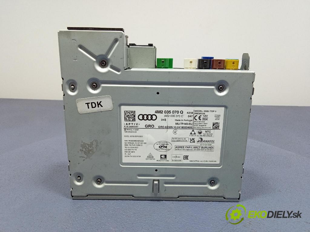 Audi Q7 2024 Radio I Navigace: 4M2035070Q