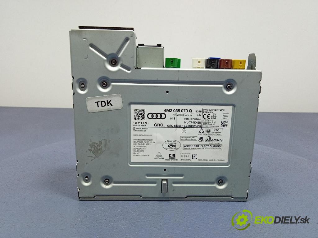 Audi Q7 2024 Radio I Navigace: 4M2035070Q