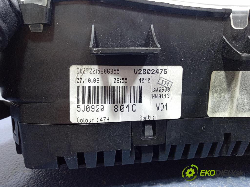 Skoda Fabia 2009 riadiaca jednotka Motor: 045906019CE