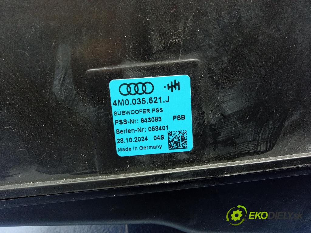 Audi Q7 2024 Reproduktor / Subwoofer: 4M0035621J