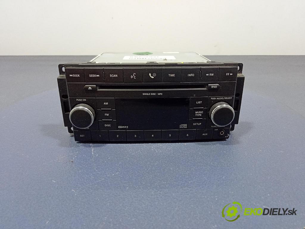 Dodge Magnum 2008 Radio I Navigácia: P05064410AF