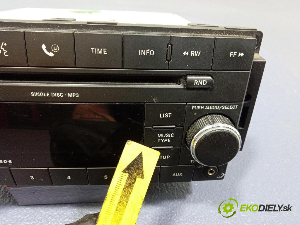Dodge Magnum 2008 Radio I Navigácia: P05064410AF