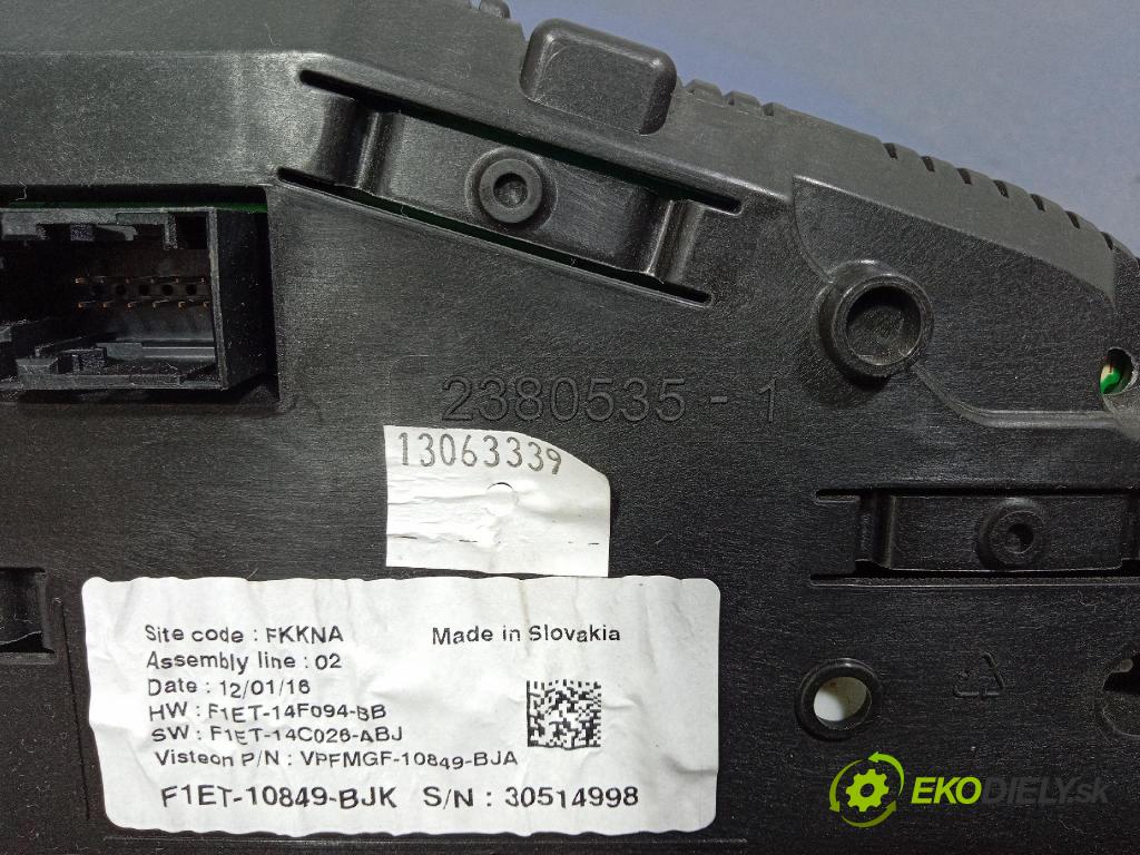 Ford Focus 2016 prístrojovka/ budíky F1ET-10849-BJK