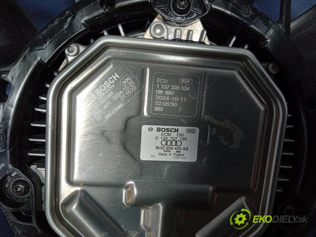 Audi Q7 2024 Ventilátor Chladič: 8W0121003D