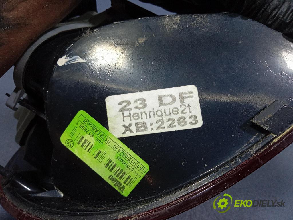 Vw Fox 2006 svetlo / reflektor zad Prava: Vonkajsia: 5Z0945096