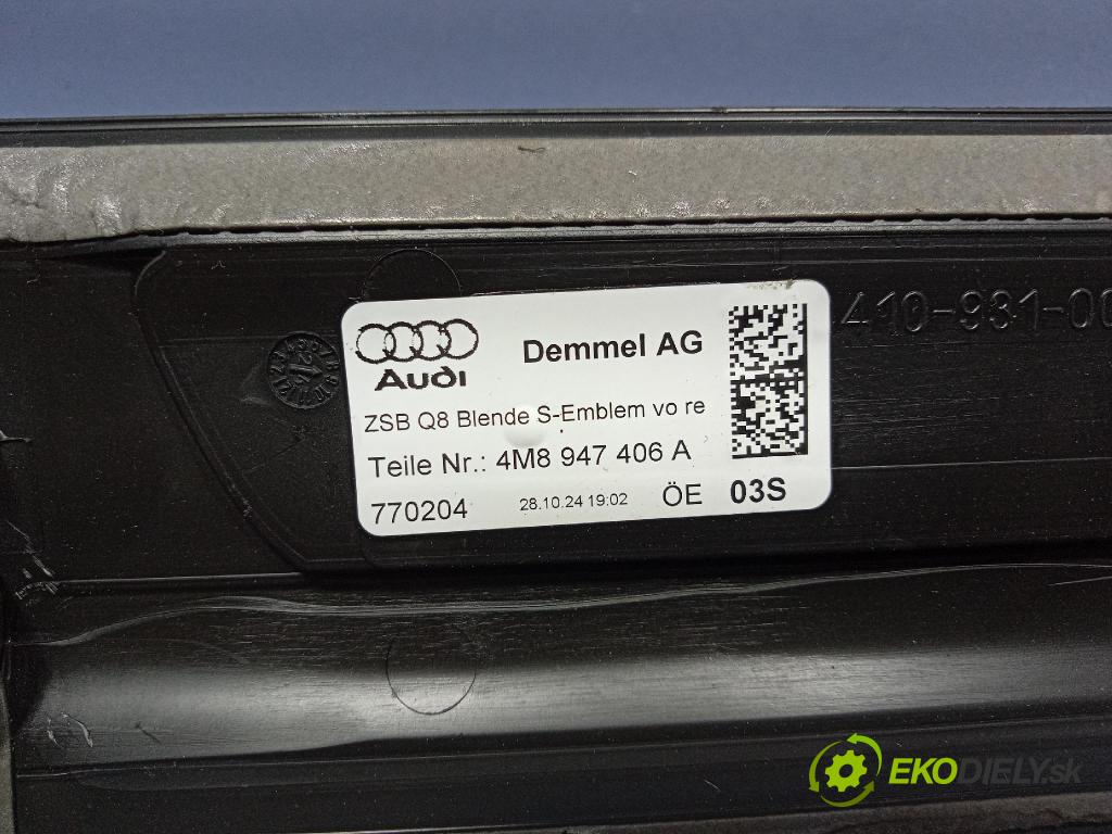 Audi Q7 2024 lišta Dekoratívne: Prah: 4M8947406A