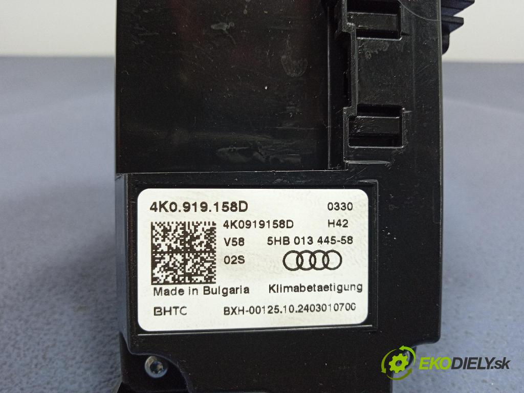 Audi Q7 2024 prepínač Klimatizácia: Prúd vzduchu: 4K0919158D