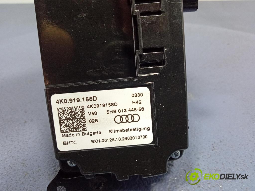 Audi Q7 2024 prepínač Klimatizácia: Prúd vzduchu: 4K0919158D