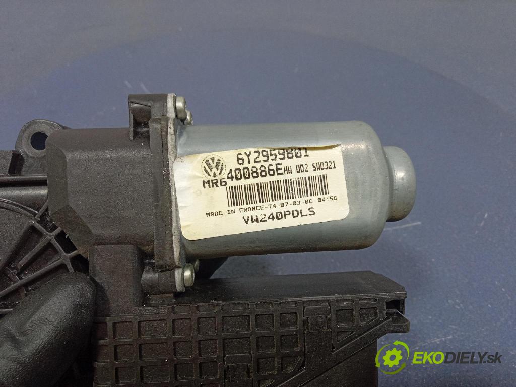 Vw Polo 2006 mechanizmus okna Okná: Predné v pravo: 6Y2959801