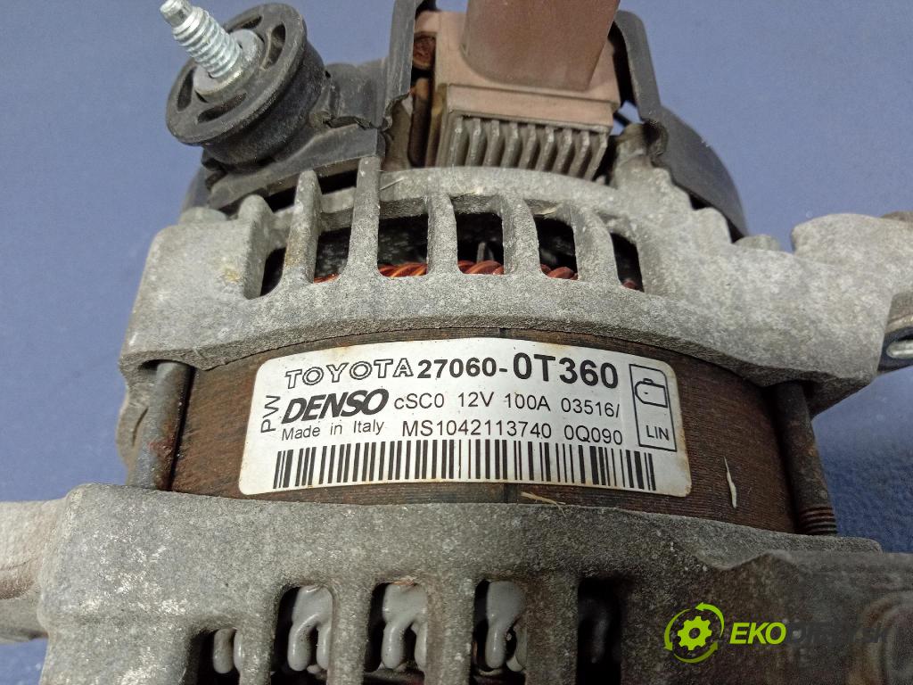 Toyota Auris 2016 Alternator 27060-0T360