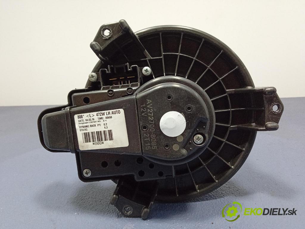 Toyota Auris 2016 ventilátor Vzduch: 272700-8085