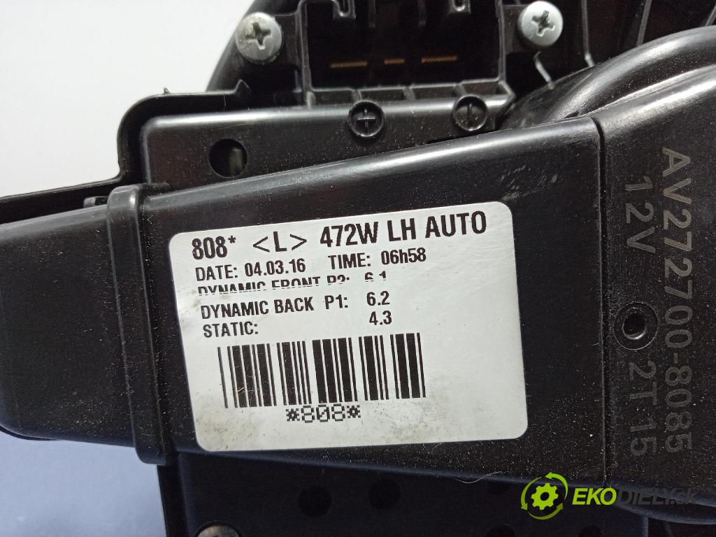 Toyota Auris 2016 ventilátor Vzduch: 272700-8085