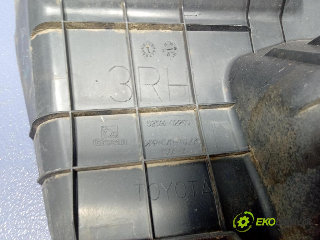 Toyota Auris 2016 kryt Plast: podvozek: 52591-02260