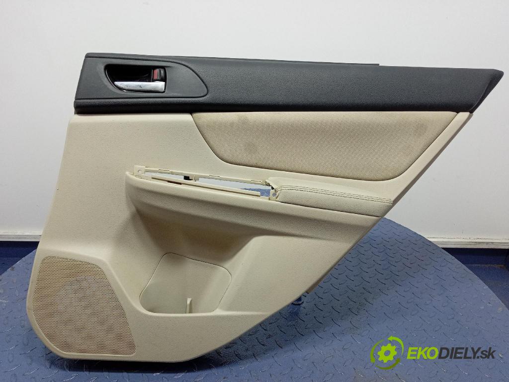 Subaru Xv 2015 Čalounictví: dvere zad Prava: 94223FJ000