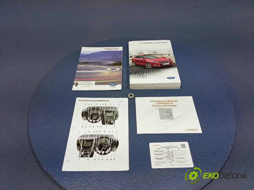 Ford Mondeo 2017 Kniha Servis