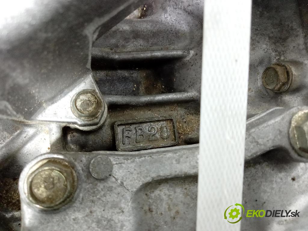 Subaru Xv 2015 motor Benzín: FB20
