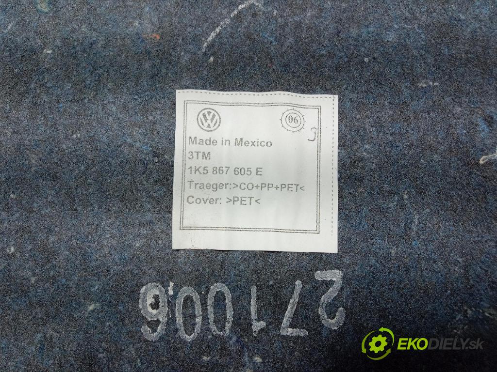 Vw Jetta 2006 Tapacír: kufr 1K5867605E