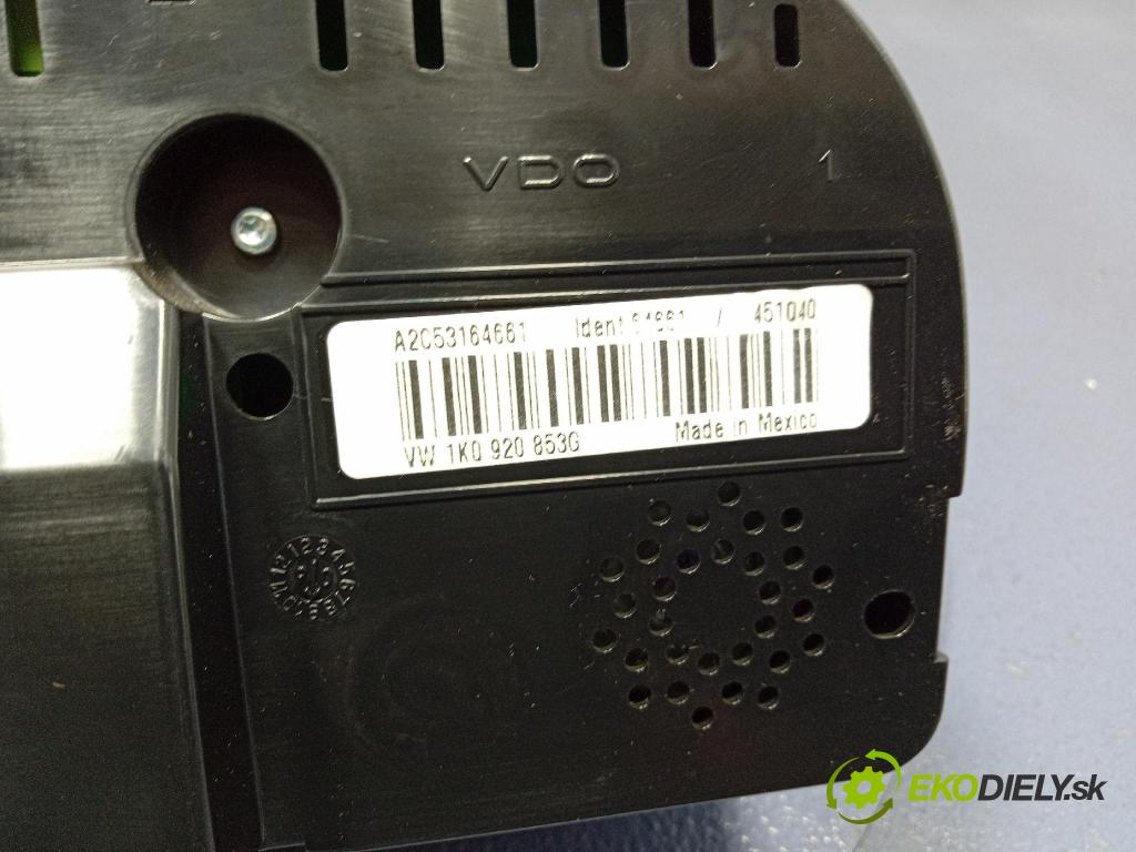 Vw Jetta 2006 Přístrojová deska 1K0920853G