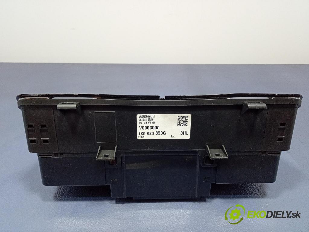 Vw Jetta 2006 Přístrojová deska 1K0920853G