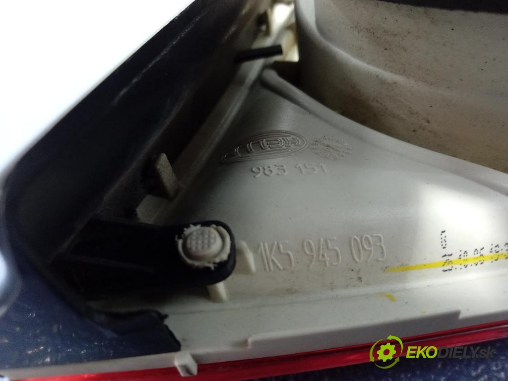Vw Jetta 2006 svetlo / reflektor zad ľavá Vnútri: 1K5945093
