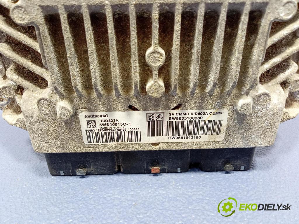 Citroen C8 2009 riadiaca jednotka Motor: 9665100380