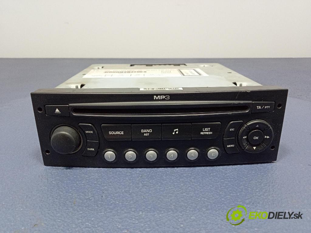 Citroen C8 2009 Radio I Navigace: 966639387701