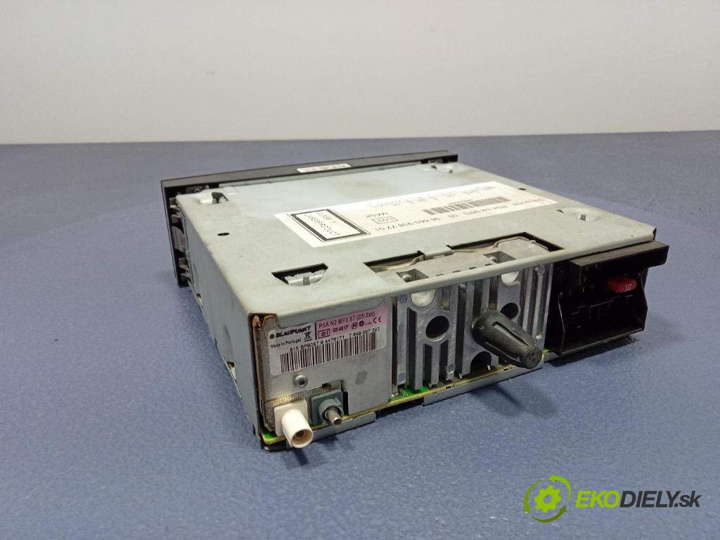 Citroen C8 2009 Radio I Navigace: 966639387701