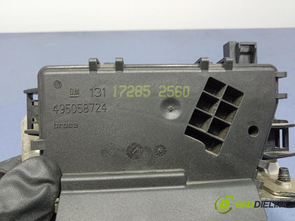 Opel Astra 2010 zámok Klapky: kufra: 13117285
