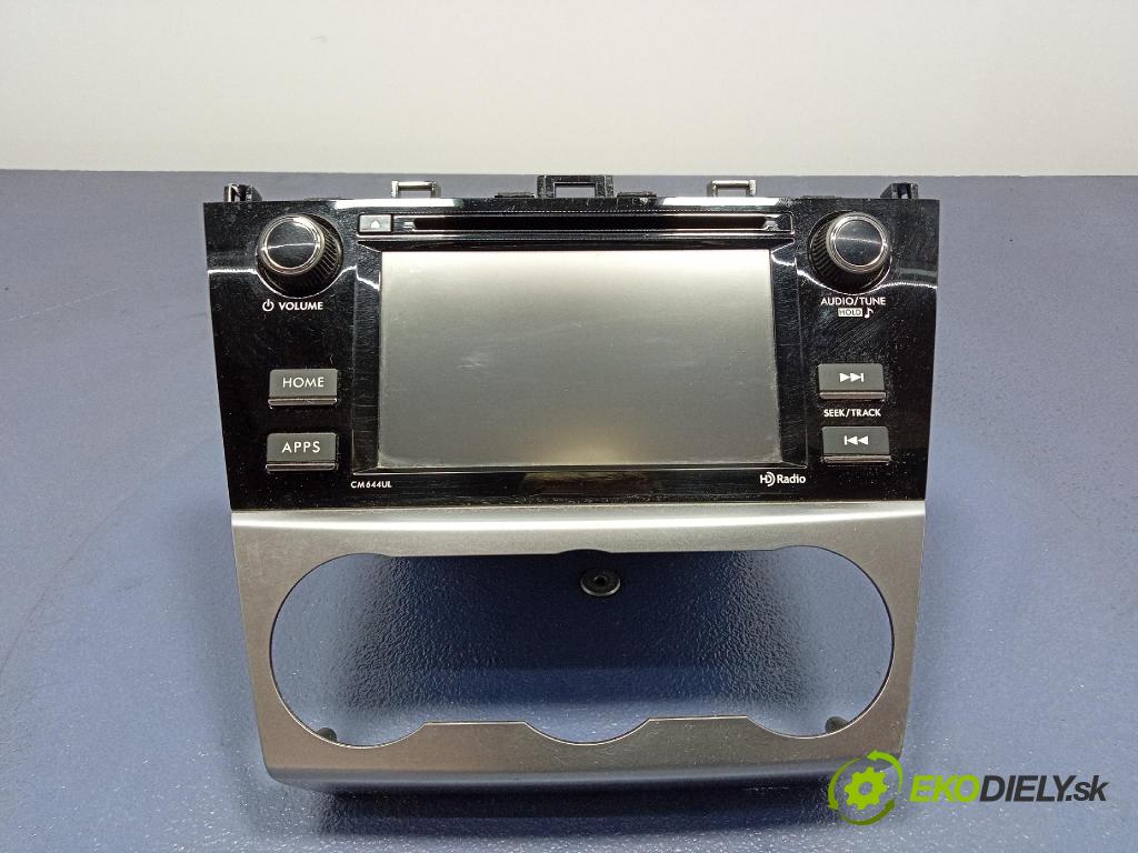 Subaru Xv 2015 Radio I Navigácia: 86201FJ640