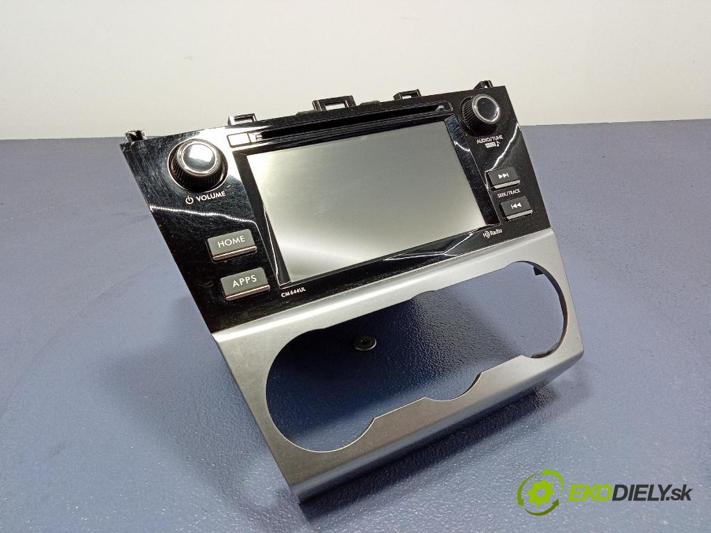 Subaru Xv 2015 Radio I Navigácia: 86201FJ640