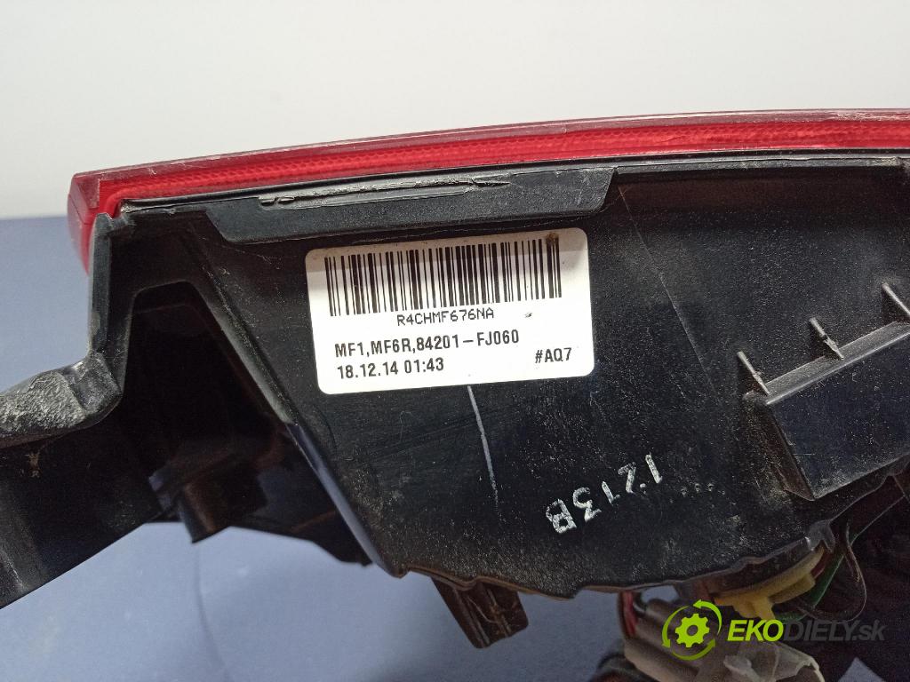 Subaru Xv 2015 svetlo / reflektor zad Prava: Vonkajsia: 84201-FJ060