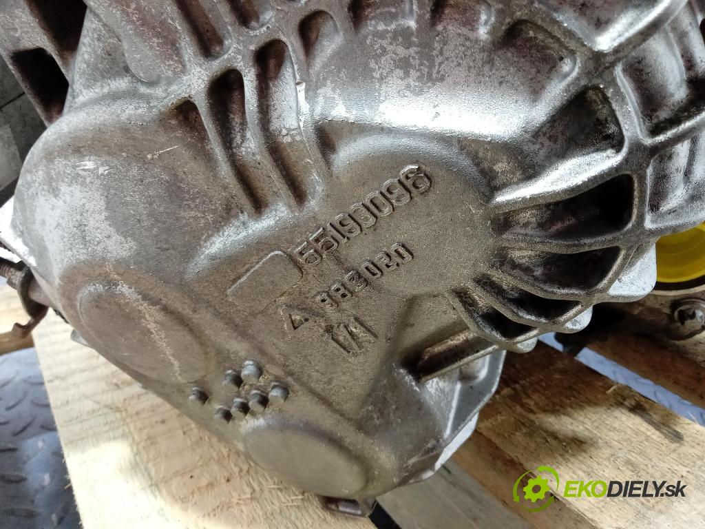 Fiat Bravo 2009 převodovka Ozubené kola: Automatický 55193096