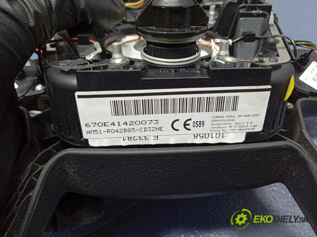 Ford Focus 2014 Airbag: Řidiči: x AM51-R042B85-CD3