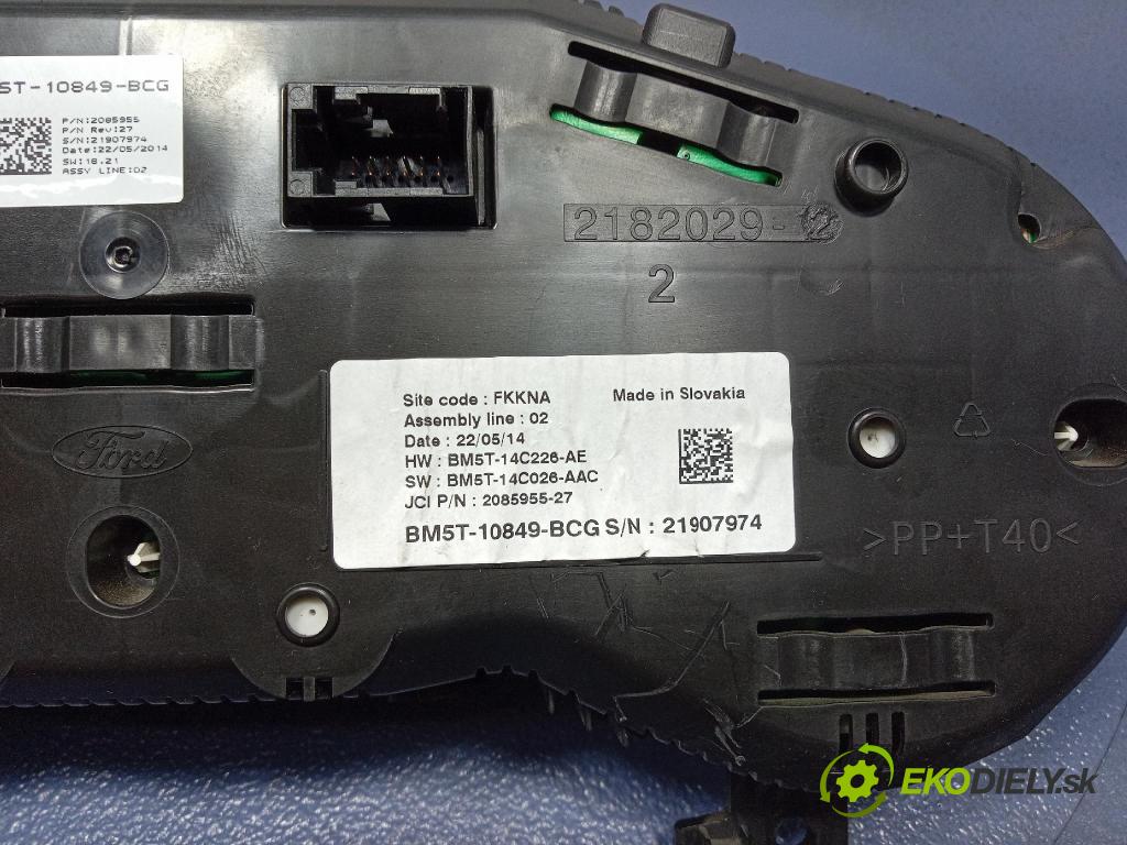 Ford Focus 2014 prístrojovka/ budíky BM5T-10849-BCG