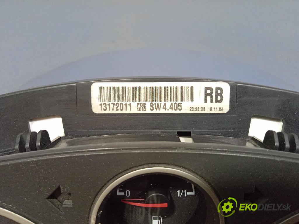 Opel Astra 2004 prístrojovka/ budíky 13172011
